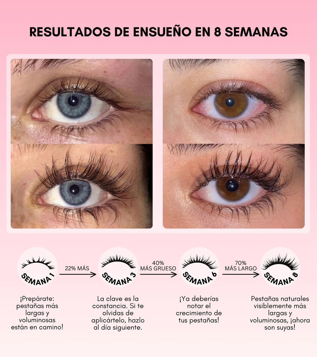 Atrevida®- Recupera tus pestañas en 15 días